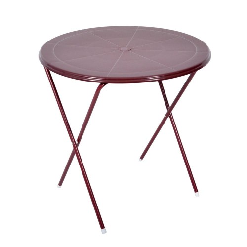 Stół turystyczny składany TOPAZ bordowy - zdjęcie główne