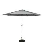Parasol ogrodowy 300 cm - szary