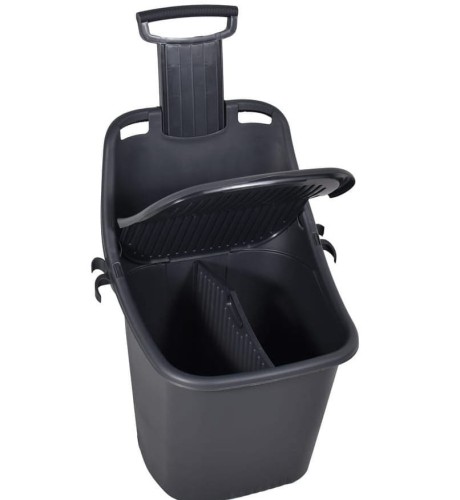 Taczka ogrodowa całoroczna 70 l - grafit