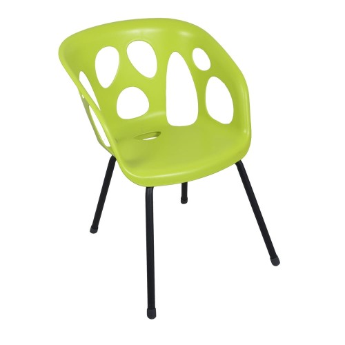 Krzesło GHOST limonkowe - zdjęcie główne