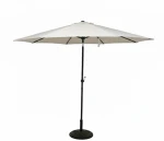 Parasol ogrodowy 300 cm - beżowy
