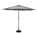 Parasol ogrodowy 300 cm - szary