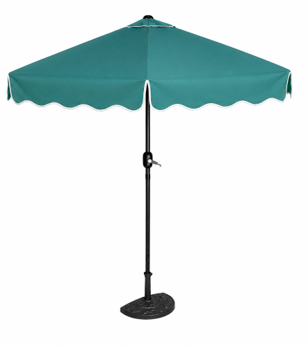 parasol połówkowy 270 cm zielony.png