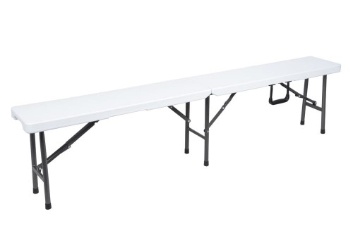 Ławka cateringowa biała OŁER