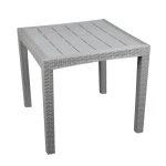 Stół DIA 80x80cm. deska - szary K