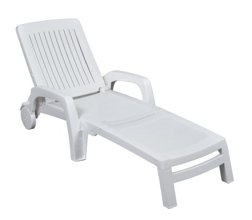 Leżanka biała - zdjęcie główne