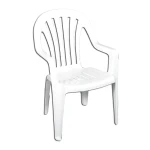 Fotel RUBIN ogrodowy wys.op. - biały K