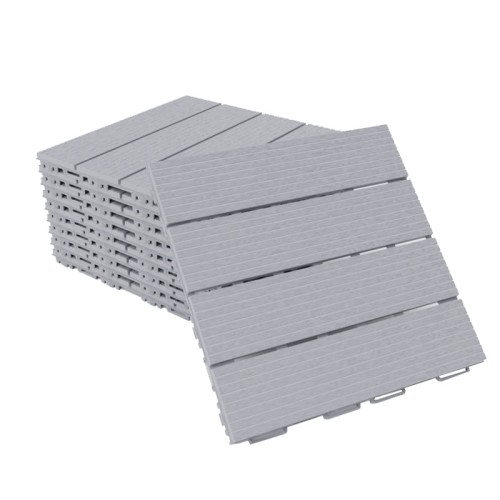 Parkiet tarasowy - jasny szary