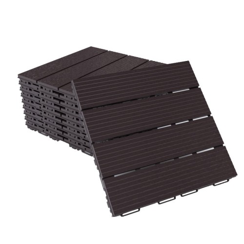 Parkiet tarasowy - hebanowy brąz