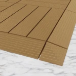 Parkiet tarasowy listwa - cappucino K