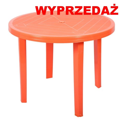Stół OPAL pomarańczowy - wyprzedaż