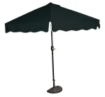 Parasol połówkowy 270 cm. - grafitowy