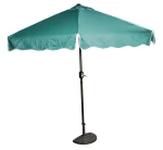 Parasol połówkowy 270 cm. - zielony