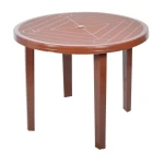 Stół OPAL okrągły śr.90cm - brąz K