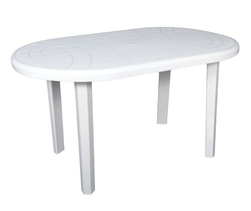 Stół owalny JANTAR biały - zdjęcie główne